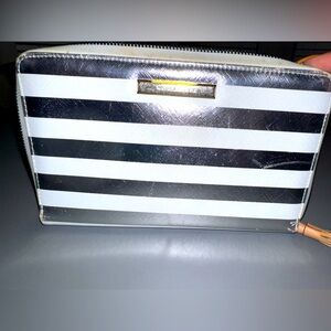 Kate Landry large travel zip around wallet